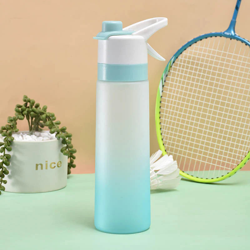 Spray Water Bottle for Girls Outdoor Sport Fitness Water Cup Large Capacity Spray Bottle Drinkware Travel Bottles Kitchen Gadgets